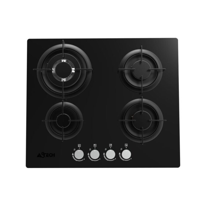 Plaque de cuisson Astech 4Feux 60x60 A Gaz PL68GAZ60NOMA