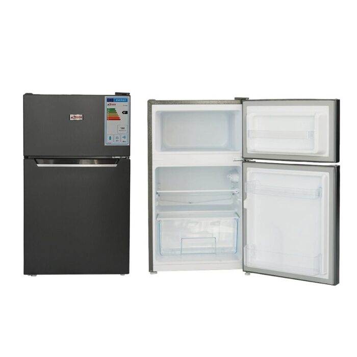 Refregirateur Astech 2Portes Gris FP119SG – Image 4