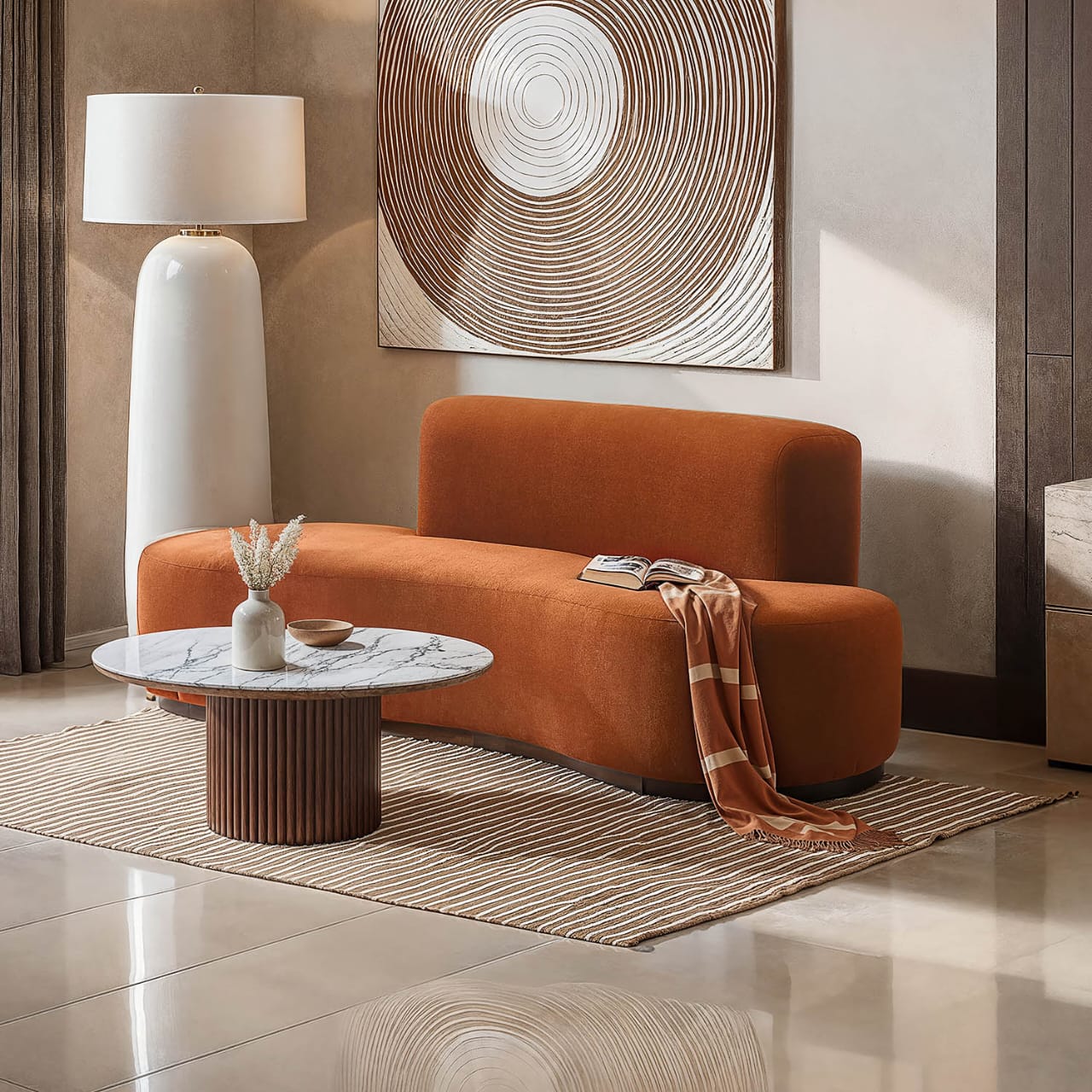 SALON CANAPE 3 PLACES COULEURS AU CHOIX OLYMPIA VAPORE CUARZO – Image 4