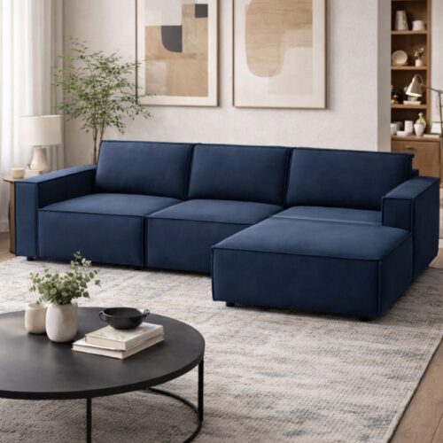 SALON CANAPE 4PLACES COULEUR AU CHOIX EVO VOLPE VERDE