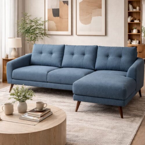 SALON CANAPE 4PLACES COULEUR AU CHOIX ALLURE  LOTO SKY