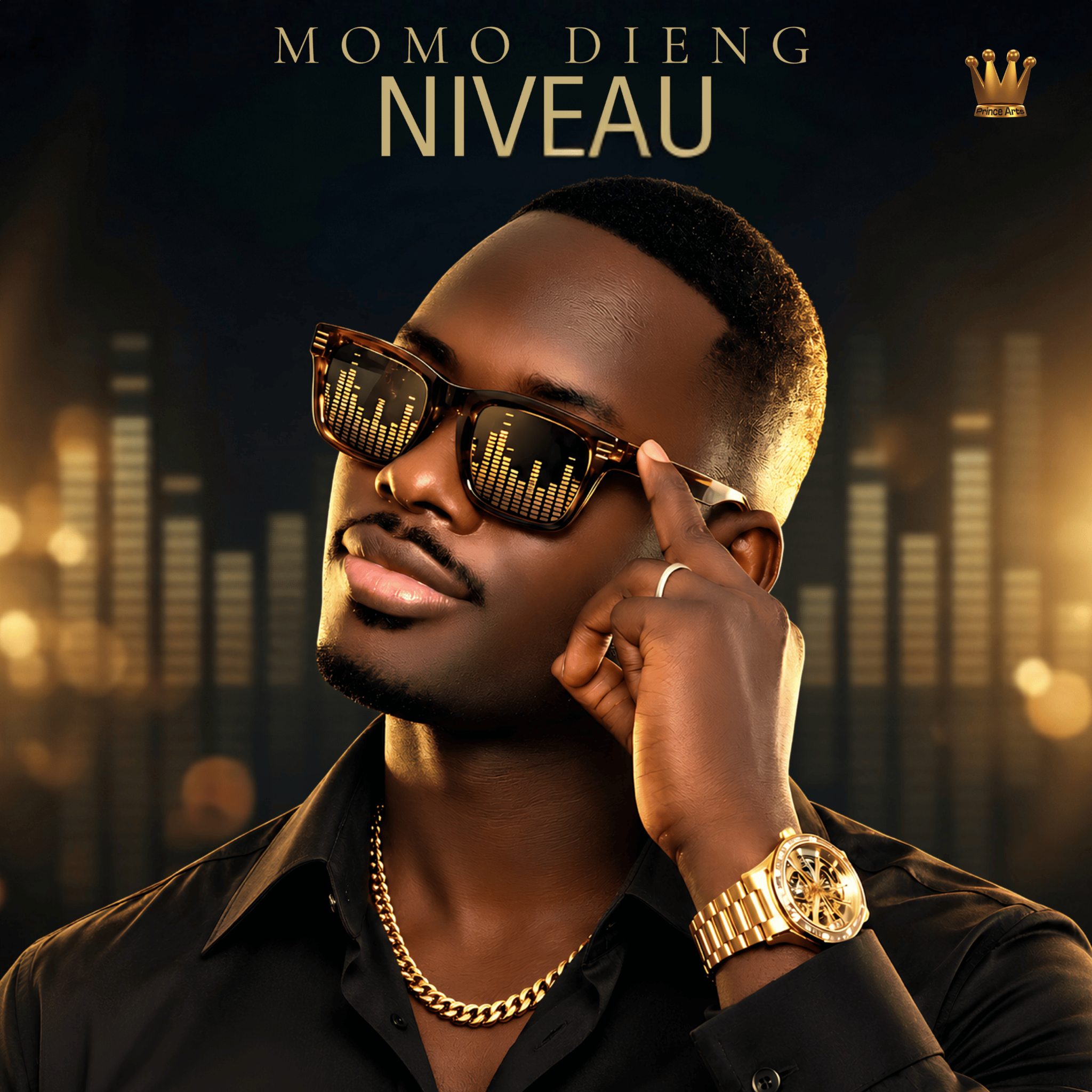 Pochette de l'album Niveau de Momo Dieng